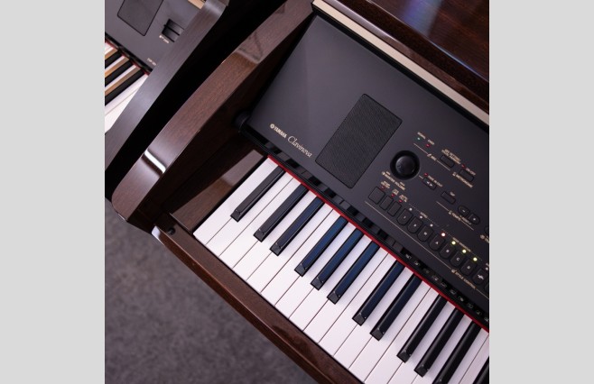 Used Yamaha CVP309 Polished Mahogany Digital Piano Complete Package (SN:GBRCLY01014) - Image 7